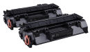 HP 05A (CE505D) schwarz Tonerkartuschen, 2er-Set