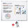 AKTION: Legamaster Whiteboard PREMIUM 200,0 x 100,0 cm weiß spezialbeschichteter Stahl + GRATIS 4 Boardmarker TZ 100 farbsortiert