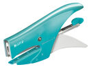 LEITZ Heftzange 5531 WOW eisblau-metallic, 1 St.