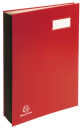 Exacompta Unterschriftenmappe 20 Fächer rot, 1 St.