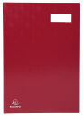 Exacompta Unterschriftenmappe 20 Fächer rot, 1 St.