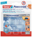 tesa Powerstrips TRANSPARENT Klebehaken für max. 200,0 g 2,0 x 3,5 cm, 5 St.