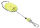 DURABLE Ausweishalter JOJO STYLE 832704, Clip, gelb, 1 St.
