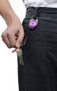 DURABLE Ausweishalter JOJO STYLE 832712, Clip, lila, 1 St.