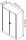mauser Stahlschrank entero BFZ5 - 12 9010/9010 reinweiß 4 Fachböden 120,0 x 50,0 x 195,0 cm, aufgebaut, 1 St.