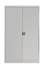 mauser Stahlschrank entero BF5-12 - 7035/7035 lichtgrau 4 Fachböden 120,0 x 50,0 x 195,0 cm, aufgebaut, 1 St.