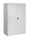 mauser Stahlschrank entero BF6 - 12 -7035/7035 lichtgrau 4 Fachböden 120,0 x 60,0 x 195,0 cm, aufgebaut, 1 St.