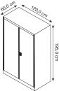 mauser Stahlschrank entero BF6 - 12 - 9010/9010...