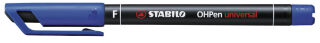 STABILO OHPen universal Folienstifte blau 0,7 mm permanent, 10 St.