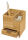 WEDO Schreibtisch-Organizer Bambus braun Bambus 4 Fächer 10,3 x 10,3 x 11,7 cm