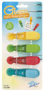 WEDO GLOSSY Magnete farbsortiert, Kunststoff 8,4 x 4,0 x...