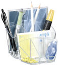 cep Stiftehalter Ice Black schwarz-transparent Polystyrol...