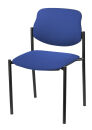 Nowy Styl Besucherstühle Styl STYL BLACK C 6 4ER blau Stoff, 4 St.