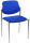 Nowy Styl Besucherstühle Styl STYL CHROM C-06 4ER blau Stoff, 4 St.