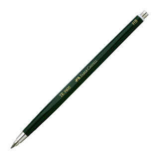 FABER-CASTELL TK® 9400 Fallminenstift grün HB 2,0 mm, 1 St.