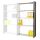 Manorga Anbau-Schwerlastregal EPSILON ADZ1010383SBBA014 anthrazit, lichtgrau 100,0 x 40,0 x 100,0 cm