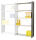 Manorga Anbau-Schwerlastregal EPSILON ADZ1010383SBBA014 anthrazit, lichtgrau 100,0 x 40,0 x 100,0 cm