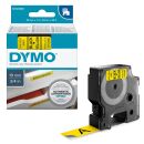 DYMO Schriftband D1 S0720880, 19 mm, schwarz auf gelb, 1 St.