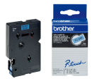 brother Schriftband TC-591 TC591, 9 mm schwarz auf blau