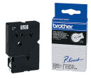 brother Schriftband TC-201 TC201, 12 mm, schwarz auf...