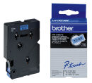 brother Schriftband TC-501 TC501, 12 mm, schwarz auf...
