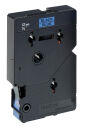 brother Schriftband TC-501 TC501, 12 mm, schwarz auf blau, 1 St.