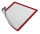 DURABLE Magnetrahmen DURAFRAME® MAGNETIC A3 rot A3, 5 St.