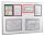 DURABLE Magnetrahmen DURAFRAME® MAGNETIC A3 silber A3, 5 St.