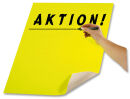 folia Fotokarton gelb 380 g/qm 10 Bogen