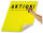 folia Fotokarton gelb 380 g/qm 10 Bogen