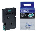 brother Schriftband TC-701 TC701, 12 mm, schwarz auf...