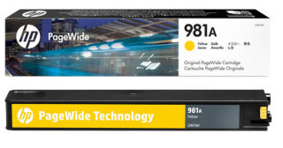HP 981A(J3M70A) gelb Druckerpatrone