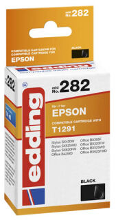 edding EDD-282 schwarz Druckerpatrone kompatibel zu EPSON T1291L