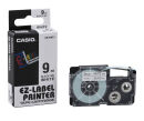 CASIO Schriftband XR-9WE XR-9WE1-W-DJ, 9 mm, schwarz auf...