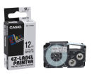 CASIO Beschriftungsband XR-12WE schwarz auf weiß 12 mm