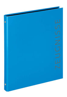 VELOFLEX VELOCOLOR® Ringbuch 4-Ringe blau DIN A4, 1 St.