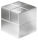 "SIGEL C20 ""Super-Strong"" Magnete silber, Metall 2,0 x 2,0 x 2,0 cm, 2 St."