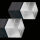 "SIGEL C20 ""Super-Strong"" Magnete silber, Metall 2,0 x 2,0 x 2,0 cm, 2 St."