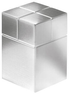 "SIGEL C30 ""Ultra-Strong"" Magnete silber, Metall 2,0 x 3,0 x 2,0 cm, 2 St."
