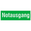 "Hinweisaufkleber ""Notausgang""...