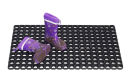 Hamat Fußmatte Domino schwarz 50,0 x 80,0 cm