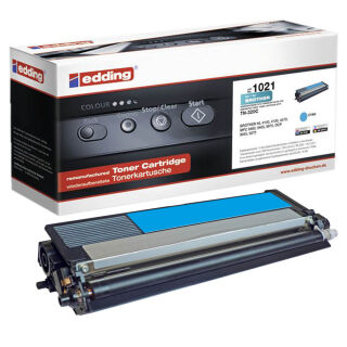 edding EDD-1021  cyan Toner kompatibel zu brother TN-320C