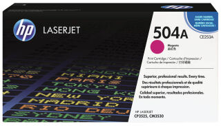 HP 504A (CE253A) magenta Tonerkartusche