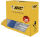 90 + 10 GRATIS: BIC Kugelschreiber Cristal® Original transparent, Schreibfarbe: blau, 90 St. + GRATIS 10 St.