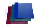 Berichtsmappe bordeaux 100er Pack 2 fach geöst silberne Öse mit Folie