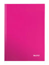 LEITZ Notizbuch WOW DIN A4 kariert, pink-metallic...