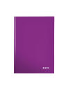 LEITZ Notizbuch WOW DIN A5 liniert, violett-metallic...