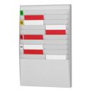 PAPERFLOW Sortiertafel grau DIN A4 20 Fächern 54,4 x...