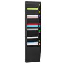 PAPERFLOW Sortiertafel schwarz DIN A4 25 Fächern...