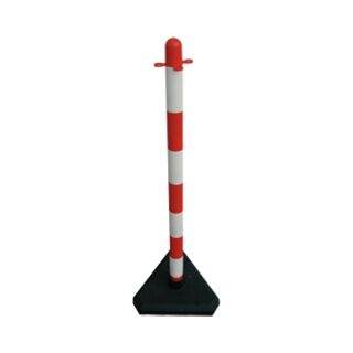 Kettenständer aus Kunststoff, Höhe 950 mm, Standfuß dreieckig